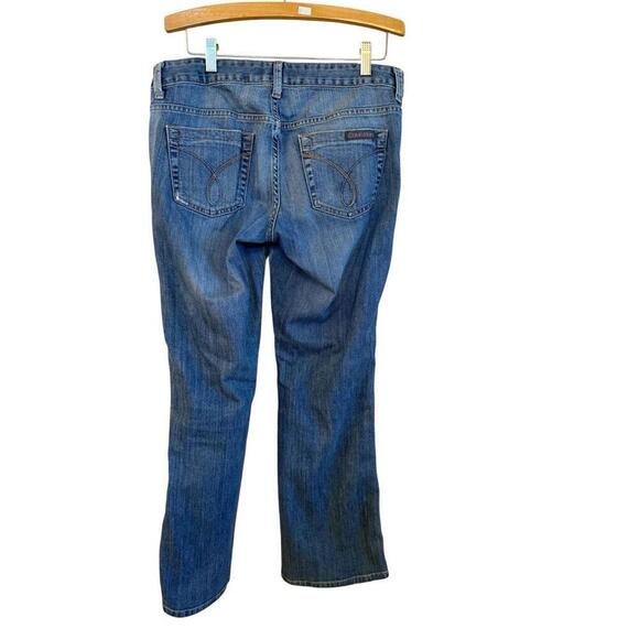 Calvin Klein Jeans Size 8 Womens Ultimate Boot Cut Medium Wash Denim Blue - Picture 2 of 7